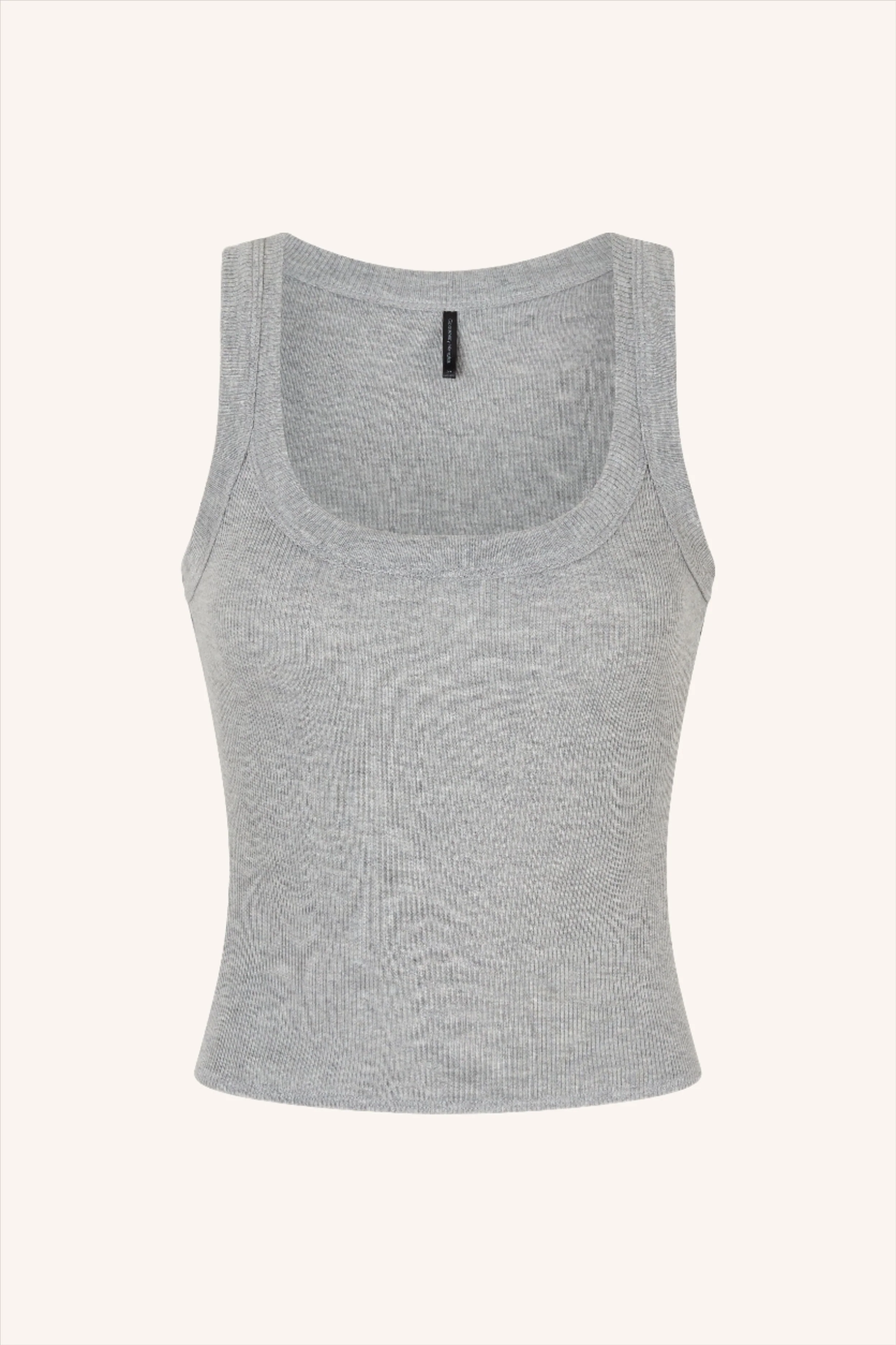 Rib Tank Grey - Image 7
