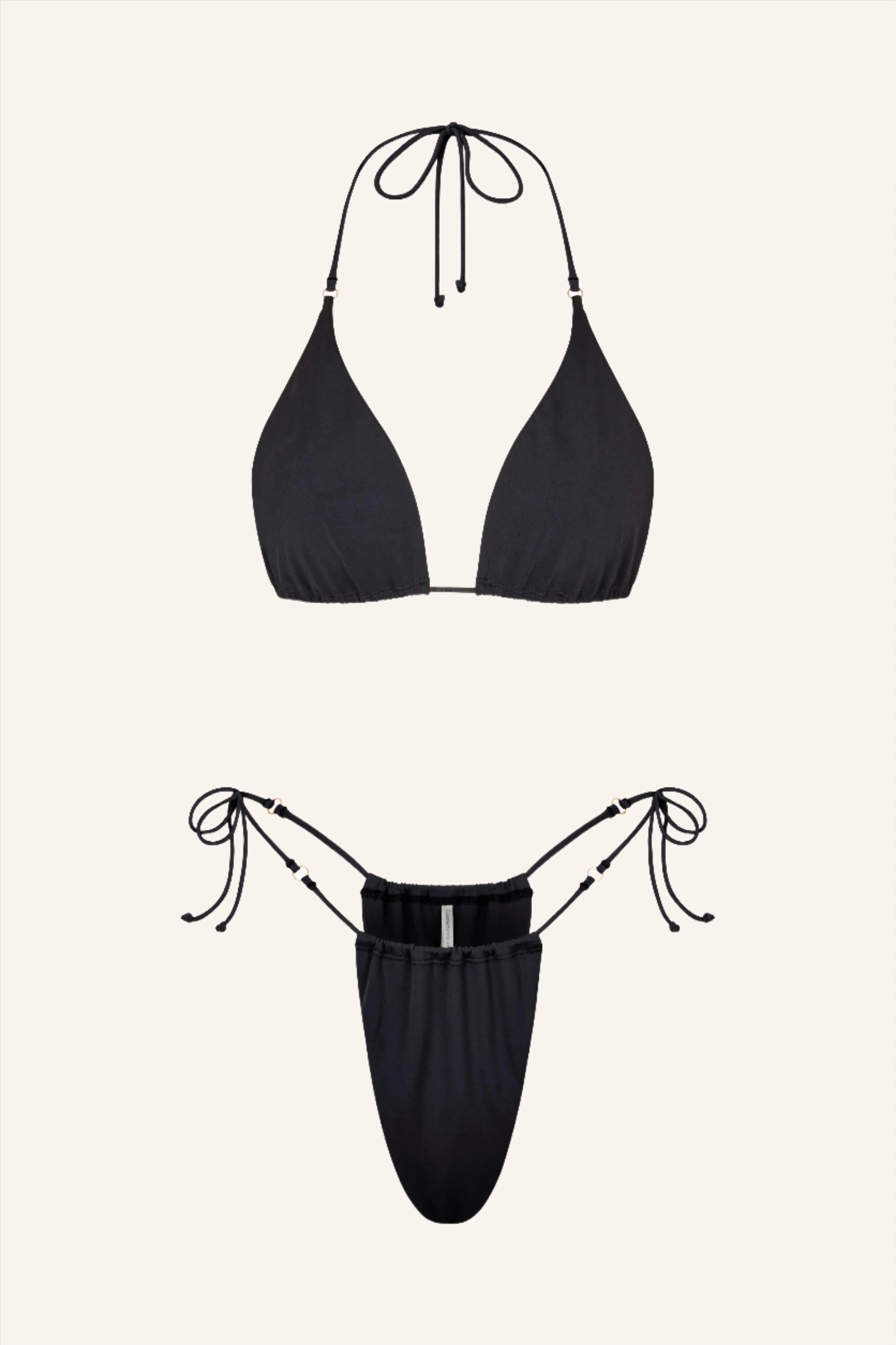 Halterneck Triangle Black - Image 8