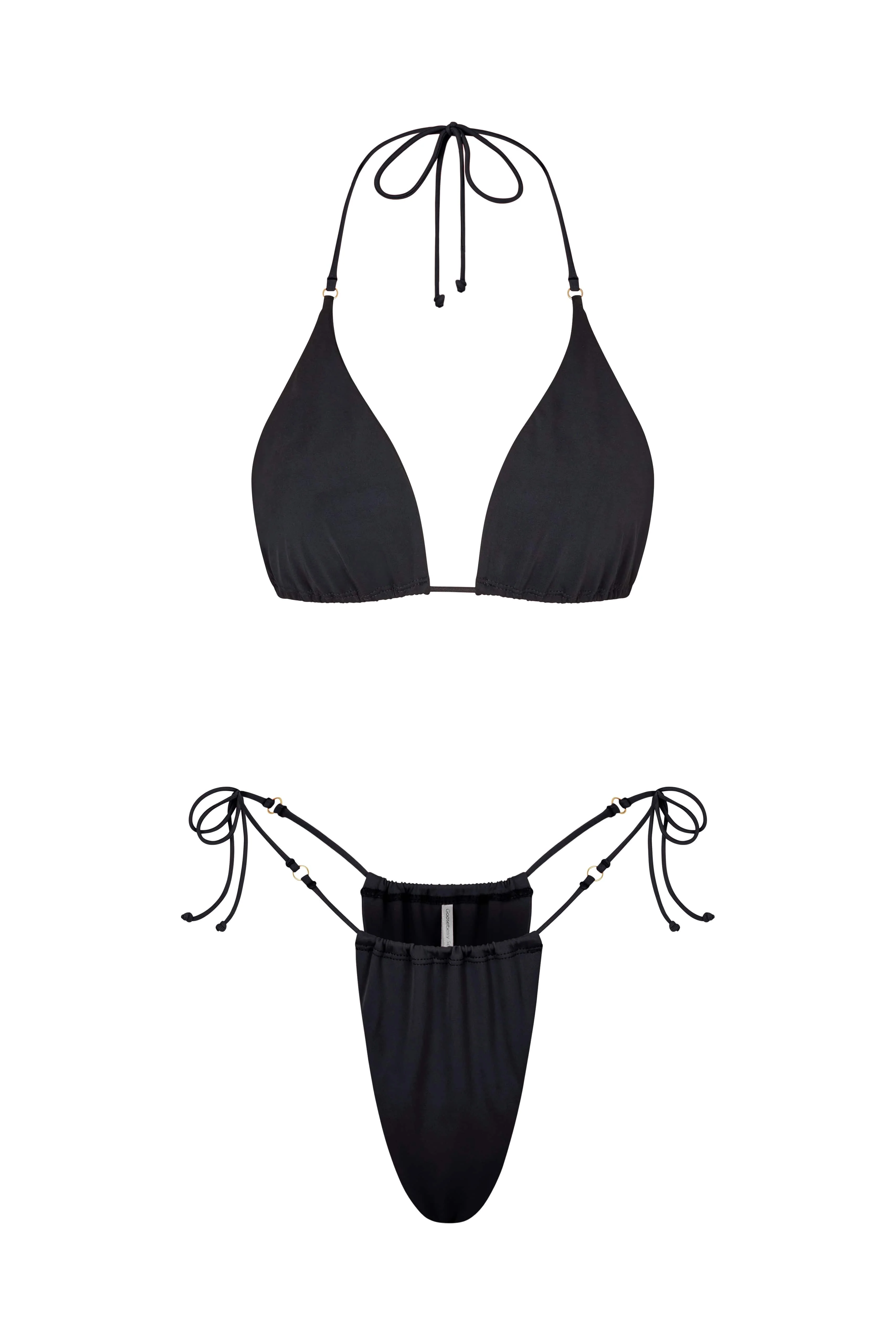 Halterneck Triangle Black - Image 9